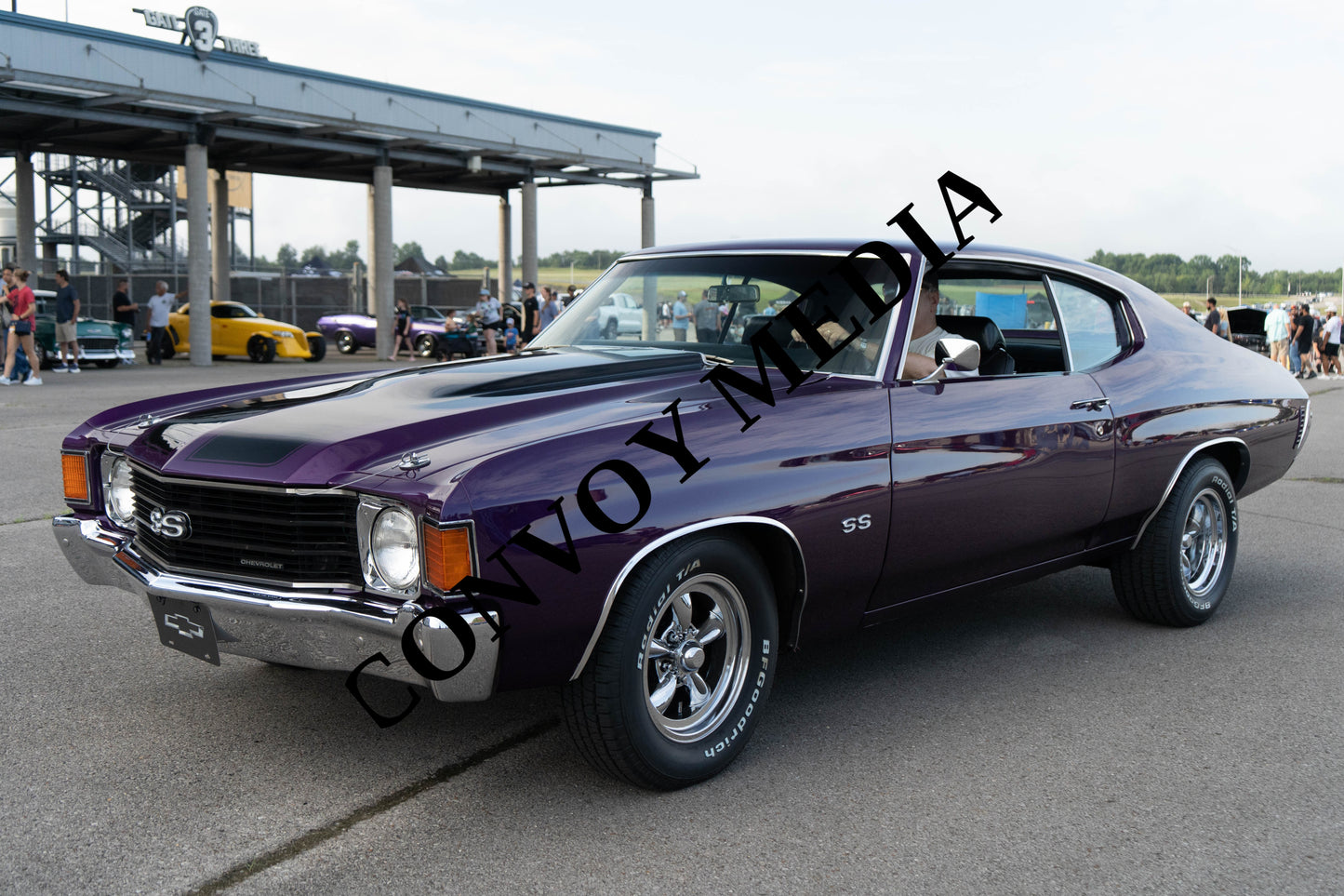 1972 Chevrolet Chevelle Nashville Cars and Coffee July 2026 Custom Design Piece #199