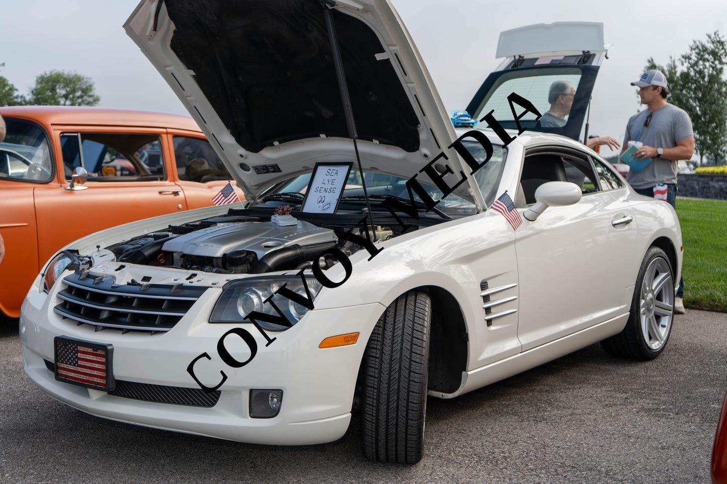 Chrysler Crossfire Nashville Cars and Coffee July 2026 Custom Design Piece #280