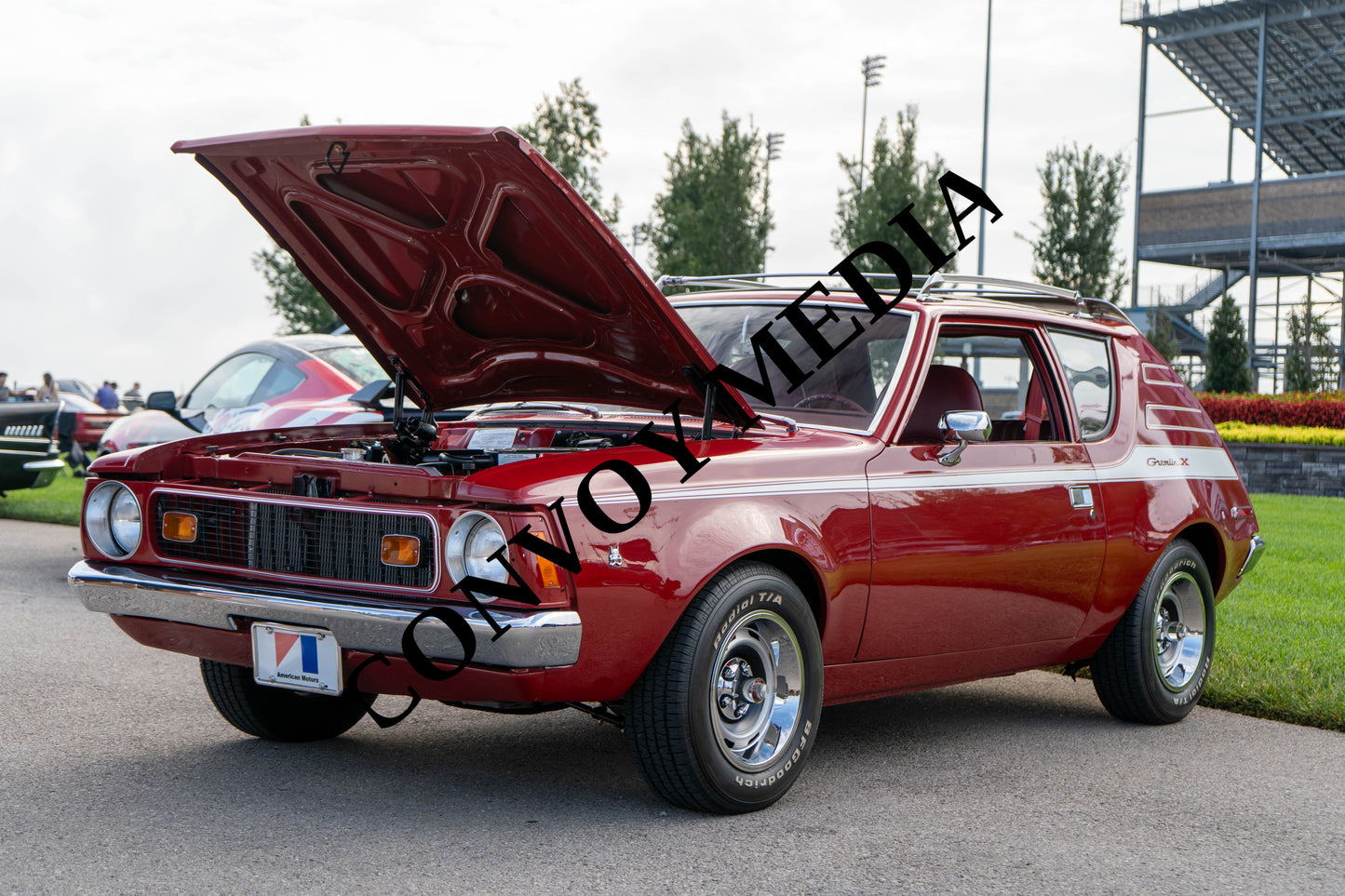 1974 AMC Gremlin Nashville Cars and Coffee July 2026 Custom Design Piece #332