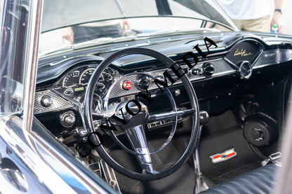 1955 Chevrolet Bel Air Nashville Cars and Coffee July 2026 Custom Design Piece #107