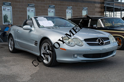 Mercedes-Benz SL500 Nashville Cars and Coffee July 2026 Custom Design Piece #136