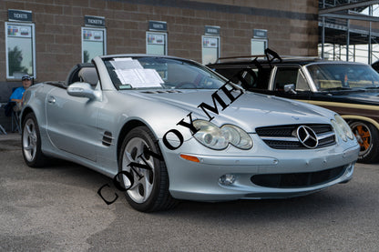 Mercedes-Benz SL500 Nashville Cars and Coffee July 2026 Custom Design Piece #136