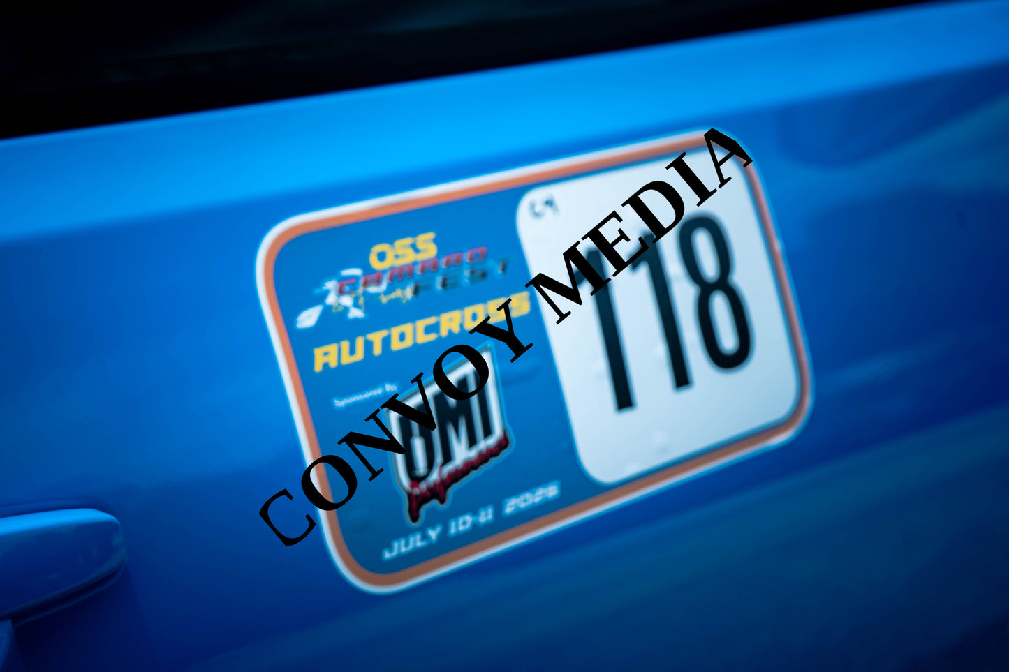 Chevrolet Camaro ZL1 OSS Camaro Fest July 2026 Custom Design Piece #2036