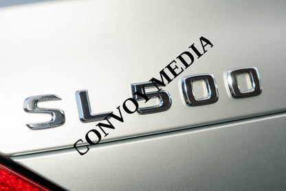 Mercedes-Benz SL500 Nashville Cars and Coffee July 2026 Custom Design Piece #136