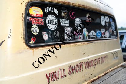 1955 Ford F-100 Nashville Cars and Coffee July 2026 Custom Design Piece #121