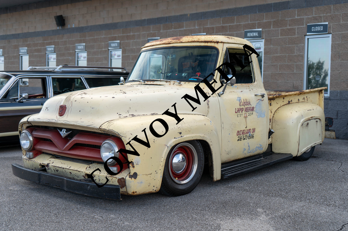 1955 Ford F-100 Nashville Cars and Coffee July 2026 Custom Design Piece #121