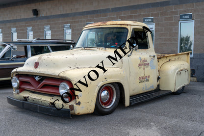1955 Ford F-100 Nashville Cars and Coffee July 2026 Custom Design Piece #121