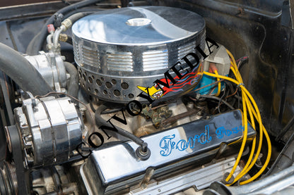 1955 Ford F-100 Nashville Cars and Coffee July 2026 Custom Design Piece #121