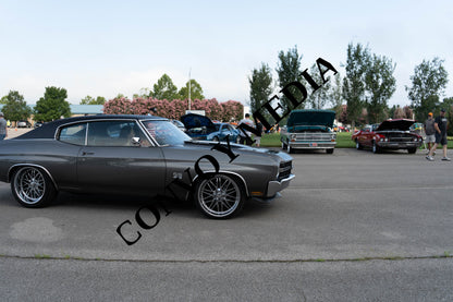 1970 Chevrolet Chevelle Nashville Cars and Coffee July 2026 Custom Design Piece #190