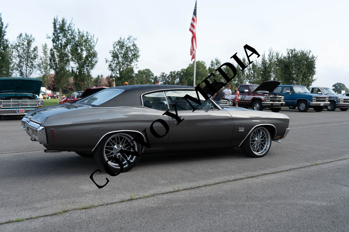 1970 Chevrolet Chevelle Nashville Cars and Coffee July 2026 Custom Design Piece #190