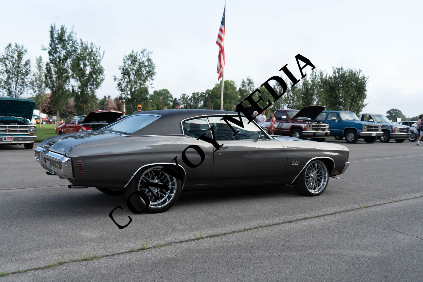 1970 Chevrolet Chevelle Nashville Cars and Coffee July 2026 Custom Design Piece #190