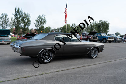 1970 Chevrolet Chevelle Nashville Cars and Coffee July 2026 Custom Design Piece #190