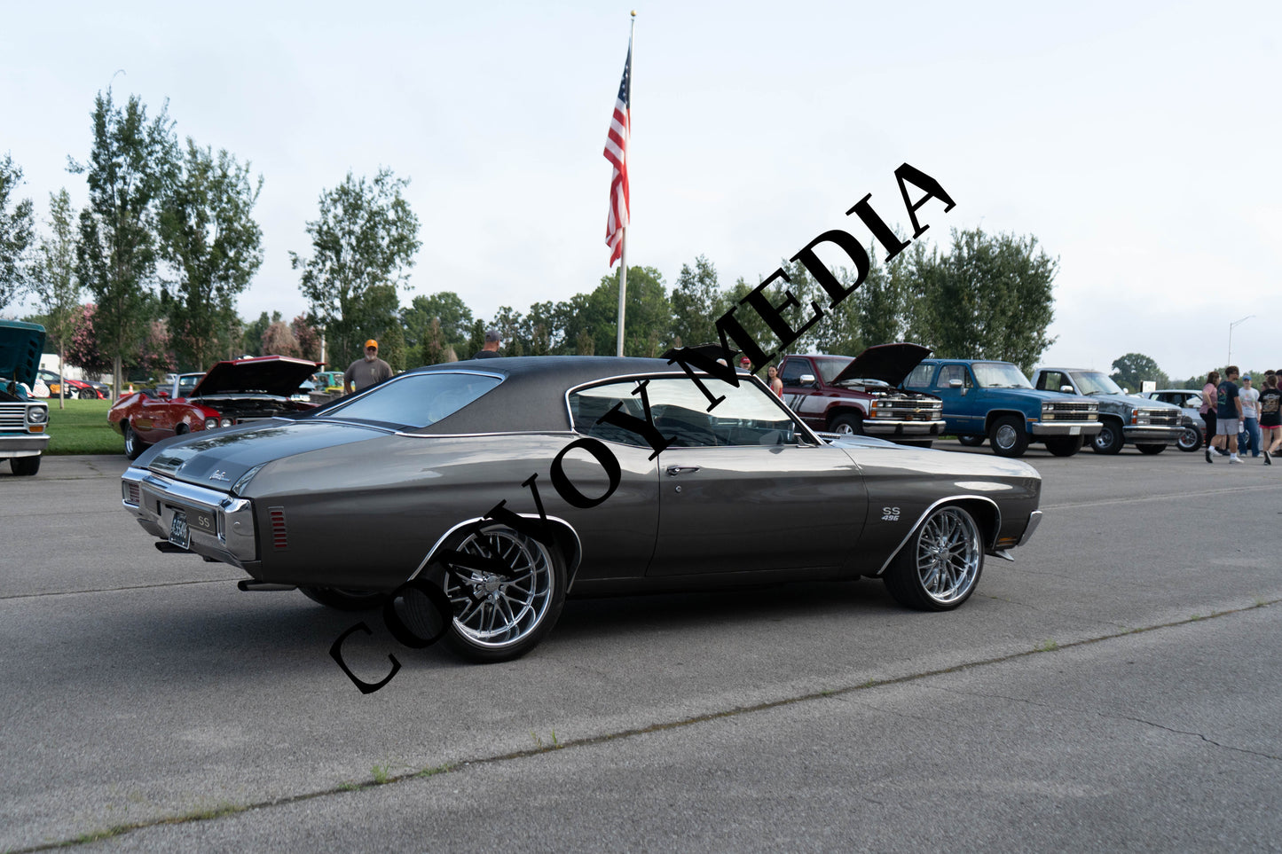 1970 Chevrolet Chevelle Nashville Cars and Coffee July 2026 Custom Design Piece #190