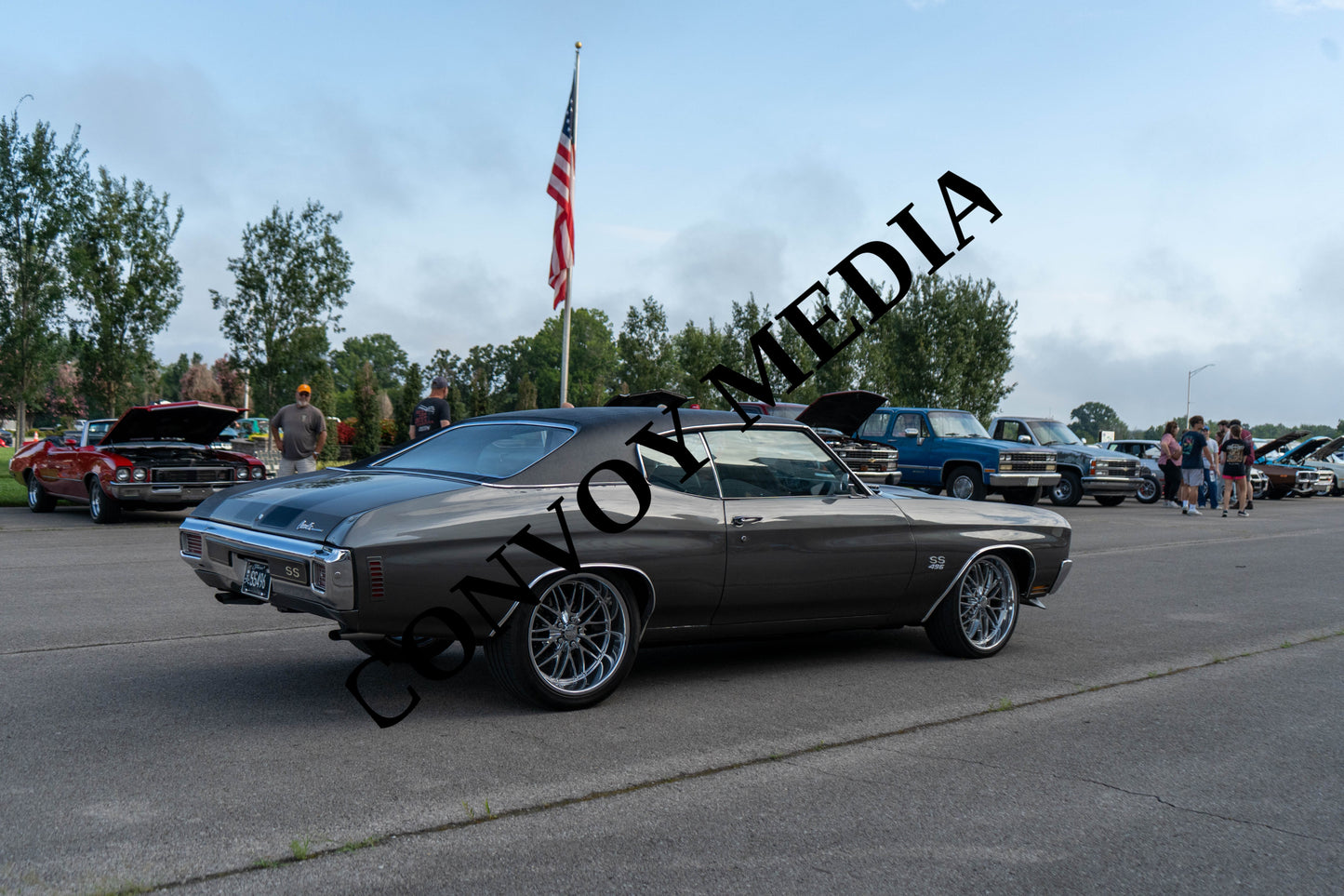 1970 Chevrolet Chevelle Nashville Cars and Coffee July 2026 Custom Design Piece #190