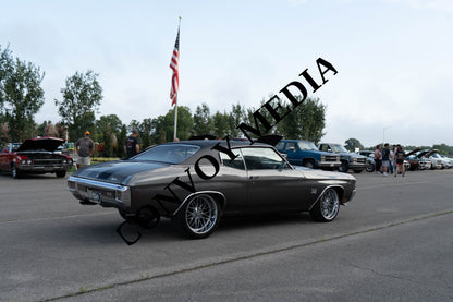 1970 Chevrolet Chevelle Nashville Cars and Coffee July 2026 Custom Design Piece #190