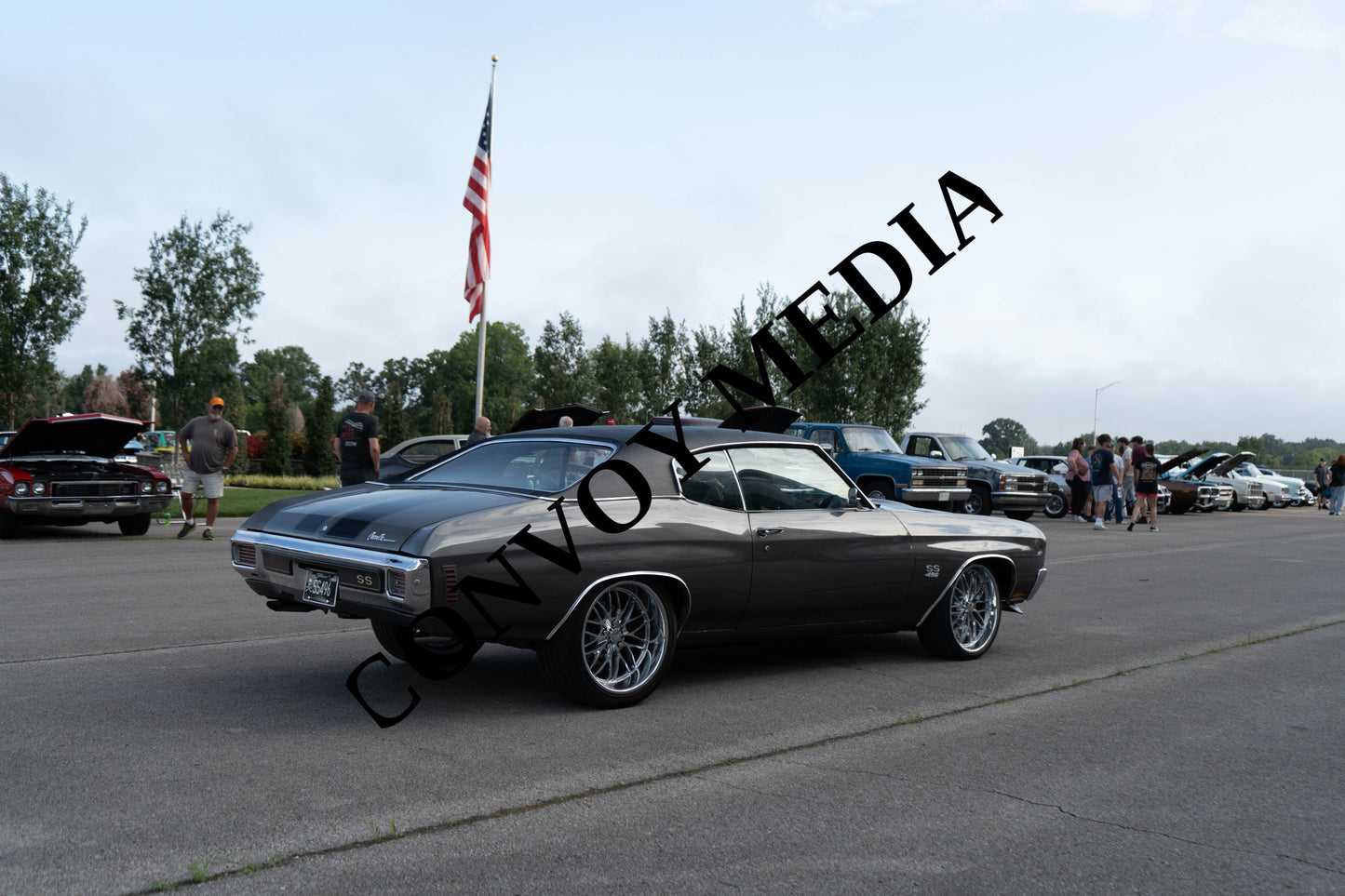 1970 Chevrolet Chevelle Nashville Cars and Coffee July 2026 Custom Design Piece #190