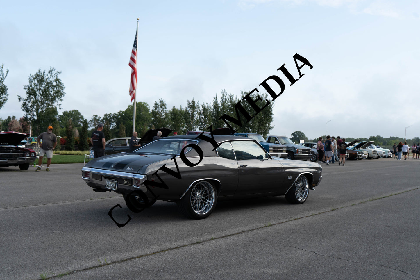 1970 Chevrolet Chevelle Nashville Cars and Coffee July 2026 Custom Design Piece #190