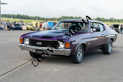 1972 Chevrolet Chevelle Nashville Cars and Coffee July 2026 Custom Design Piece #199