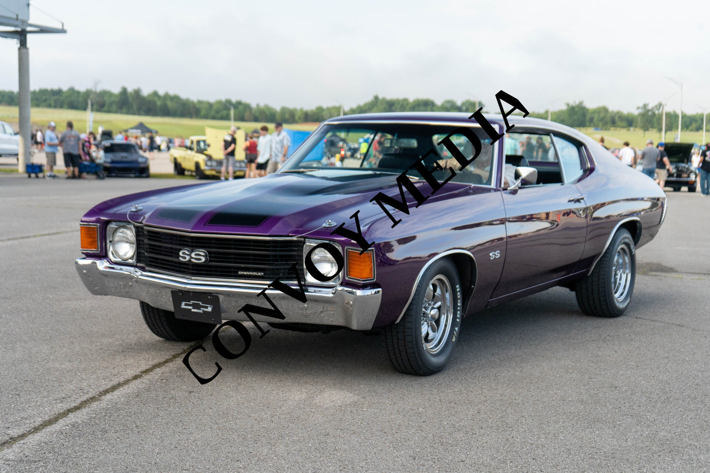 1972 Chevrolet Chevelle Nashville Cars and Coffee July 2026 Custom Design Piece #199
