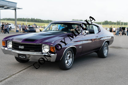 1972 Chevrolet Chevelle Nashville Cars and Coffee July 2026 Custom Design Piece #199