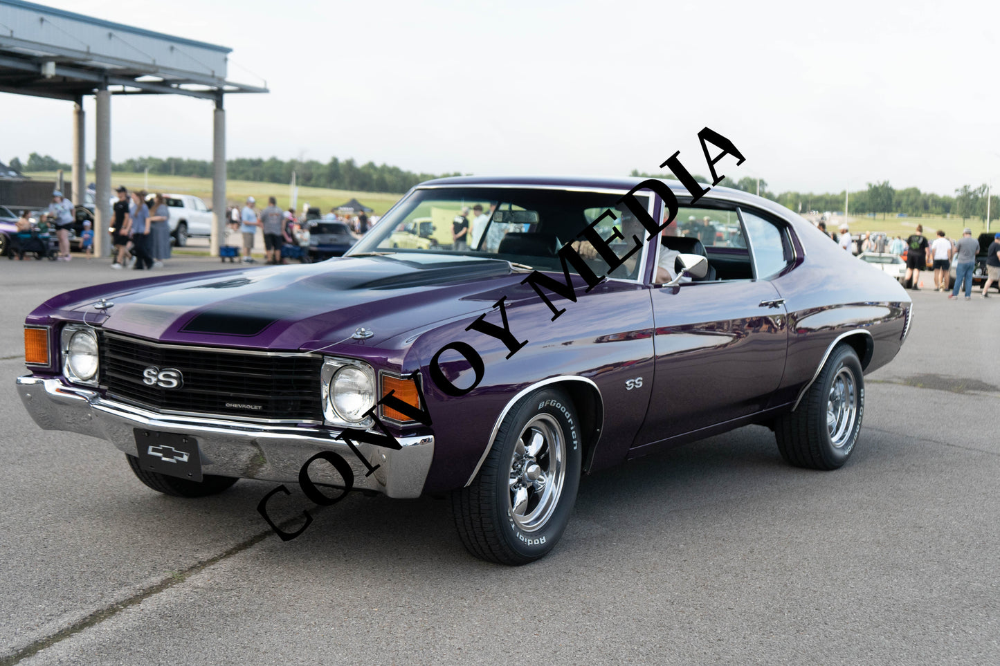 1972 Chevrolet Chevelle Nashville Cars and Coffee July 2026 Custom Design Piece #199