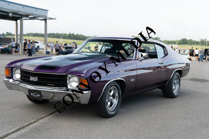 1972 Chevrolet Chevelle Nashville Cars and Coffee July 2026 Custom Design Piece #199