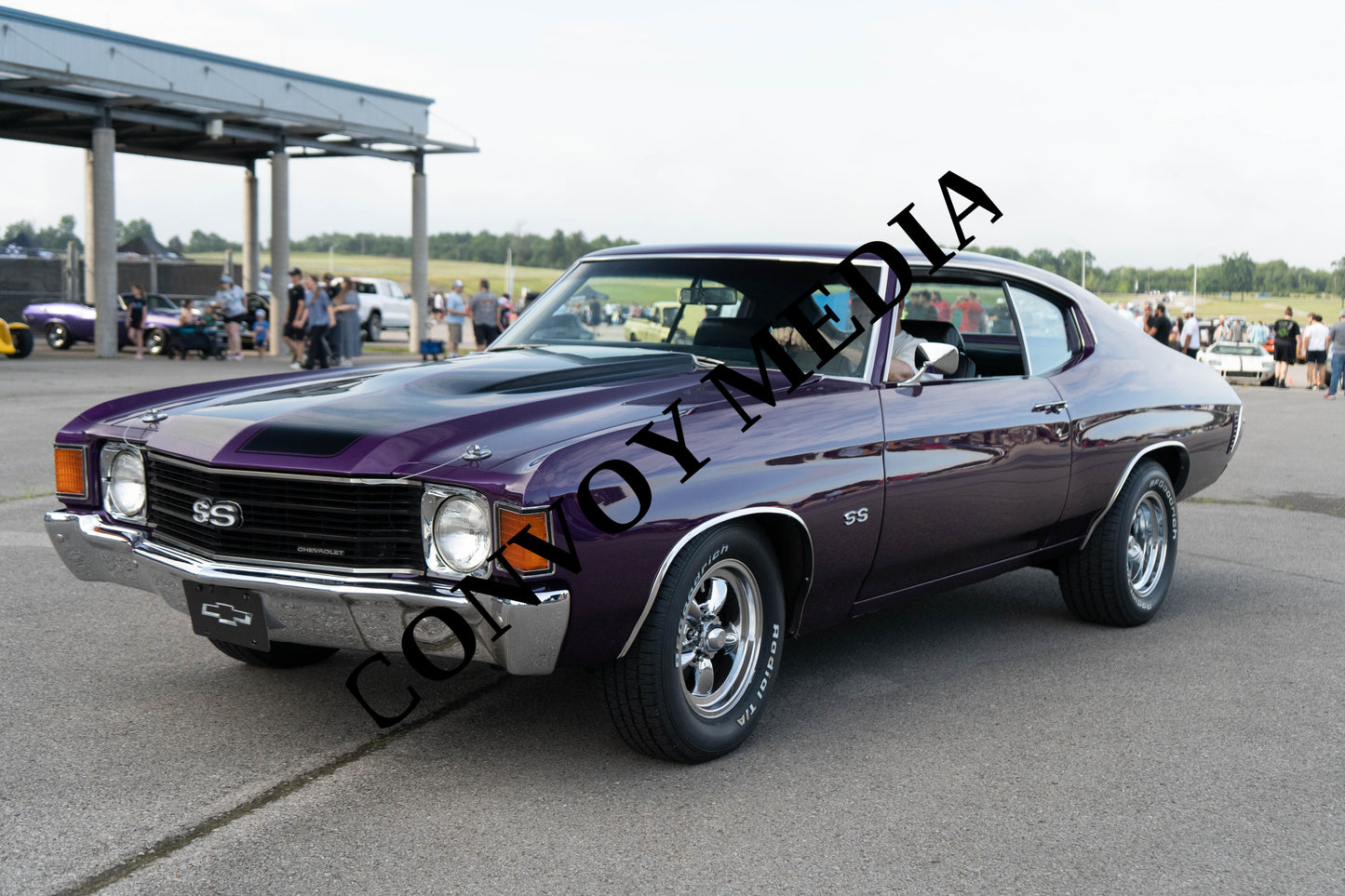 1972 Chevrolet Chevelle Nashville Cars and Coffee July 2026 Custom Design Piece #199