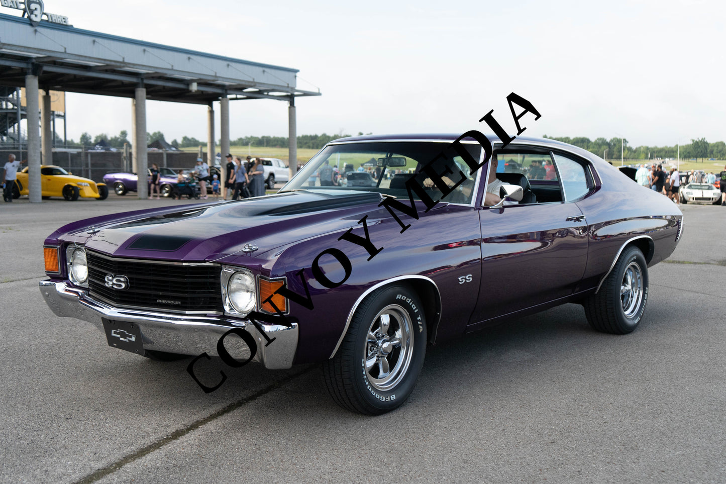1972 Chevrolet Chevelle Nashville Cars and Coffee July 2026 Custom Design Piece #199
