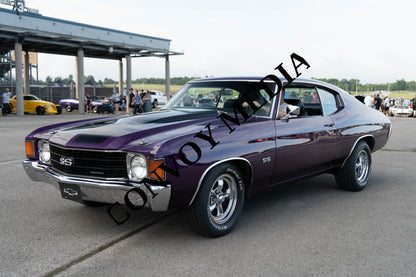 1972 Chevrolet Chevelle Nashville Cars and Coffee July 2026 Custom Design Piece #199