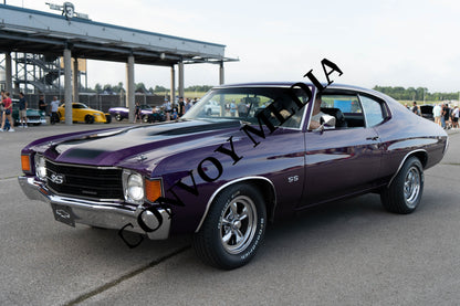 1972 Chevrolet Chevelle Nashville Cars and Coffee July 2026 Custom Design Piece #199