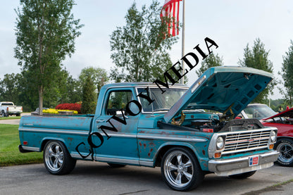 1968 Ford F-100 Nashville Cars and Coffee July 2026 Custom Design Piece #235