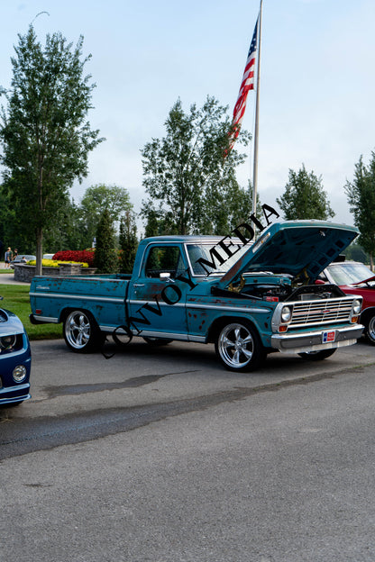 1968 Ford F-100 Nashville Cars and Coffee July 2026 Custom Design Piece #235