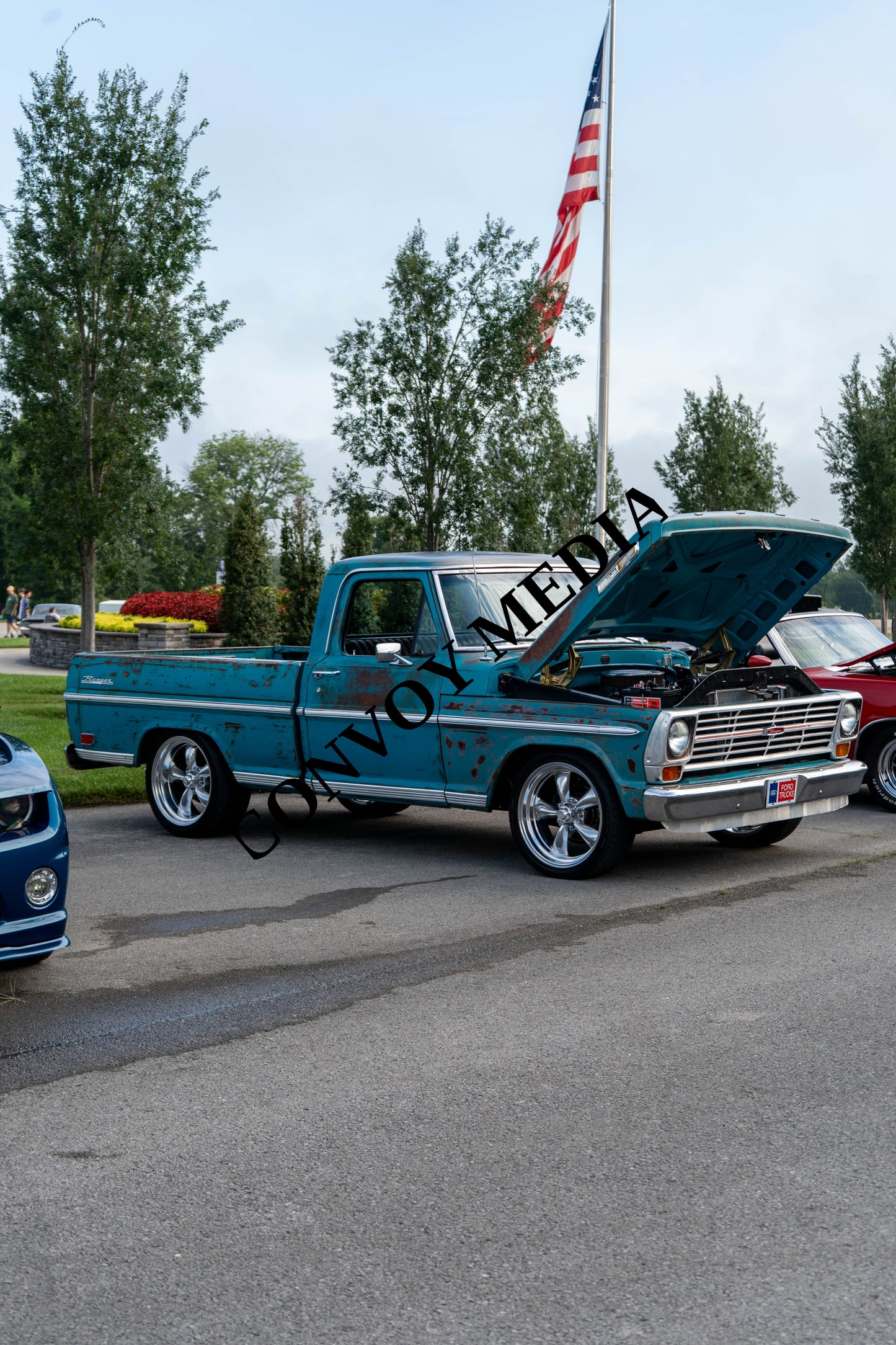 1968 Ford F-100 Nashville Cars and Coffee July 2026 Custom Design Piece #235