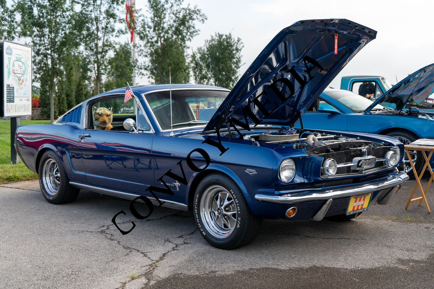 1966 Ford Mustang Nashville Cars and Coffee July 2026 Custom Design Piece #252