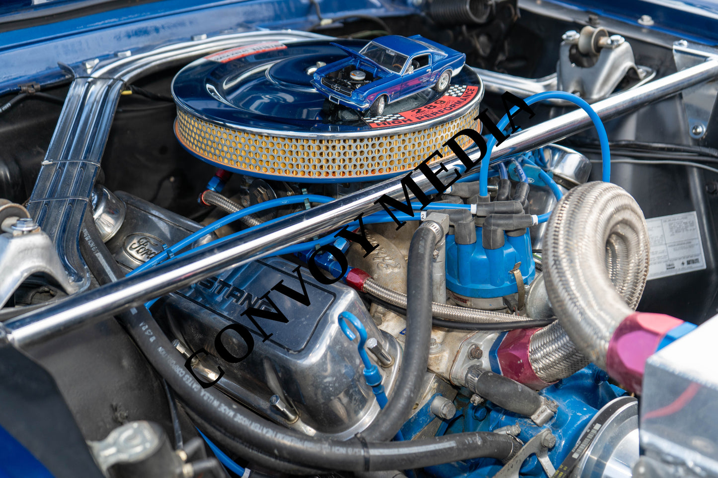 1966 Ford Mustang Nashville Cars and Coffee July 2026 Custom Design Piece #252