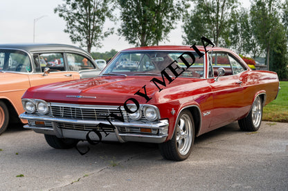 1965 Chevrolet Impala Nashville Cars and Coffee July 2026 Custom Design Piece #263