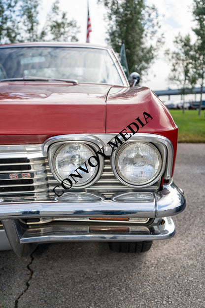 1965 Chevrolet Impala Nashville Cars and Coffee July 2026 Custom Design Piece #263