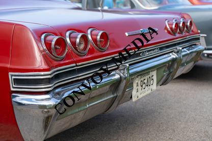 1965 Chevrolet Impala Nashville Cars and Coffee July 2026 Custom Design Piece #263