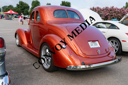 1937 Ford Coupe Nashville Cars and Coffee July 2026 Custom Design Piece #273