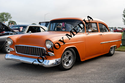 1955 Chevrolet 210 Nashville Cars and Coffee July 2026 Custom Design Piece #285