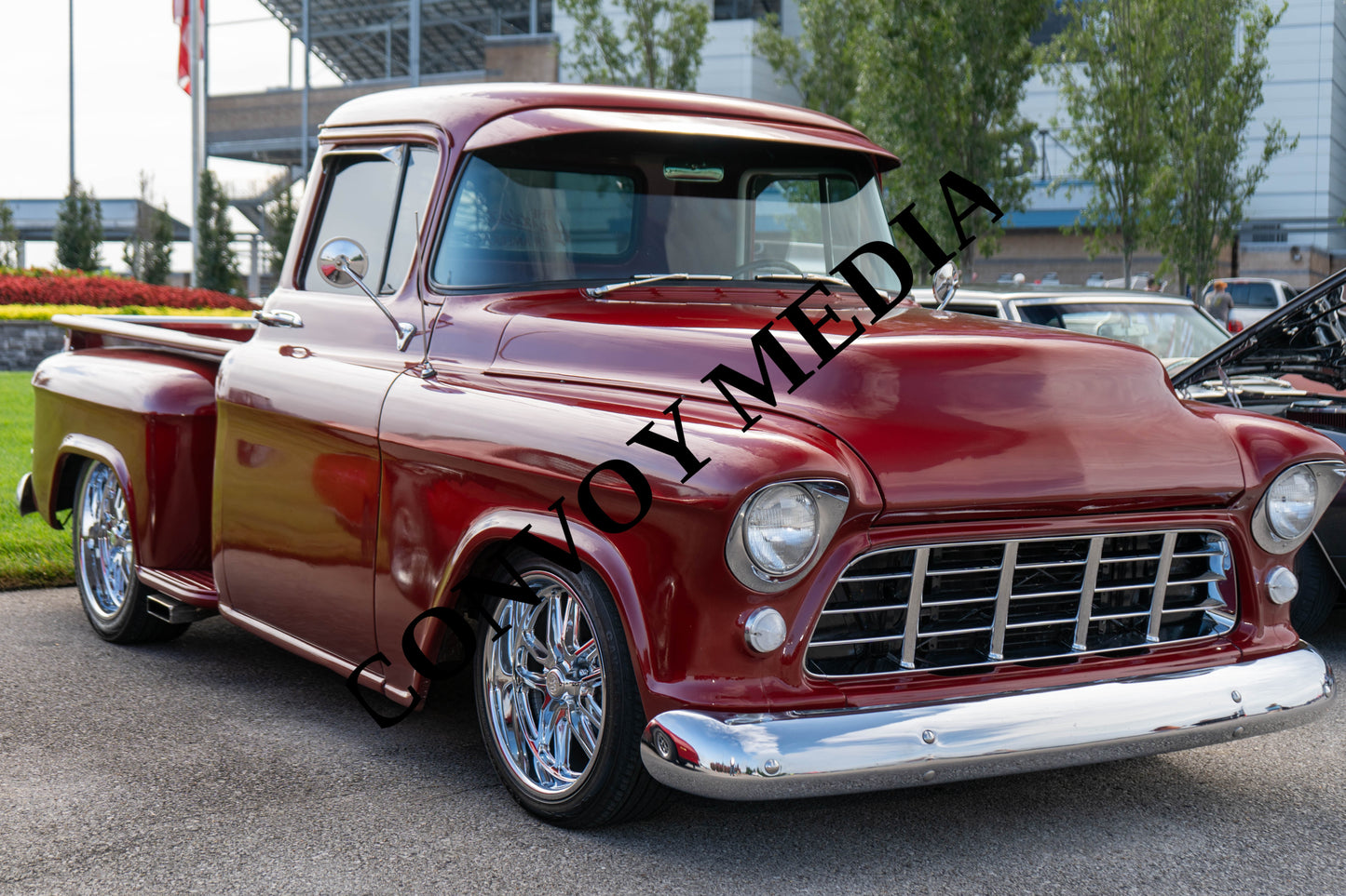 1955 Chevrolet Cameo Nashville Cars and Coffee July 2026 Custom Design Piece #307