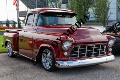 1955 Chevrolet Cameo Nashville Cars and Coffee July 2026 Custom Design Piece #307