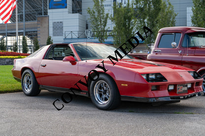 1985 Chevrolet Camaro Nashville Cars and Coffee July 2026 Custom Design Piece #318