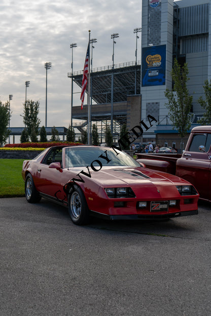1985 Chevrolet Camaro Nashville Cars and Coffee July 2026 Custom Design Piece #318