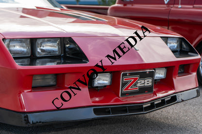 1985 Chevrolet Camaro Nashville Cars and Coffee July 2026 Custom Design Piece #318