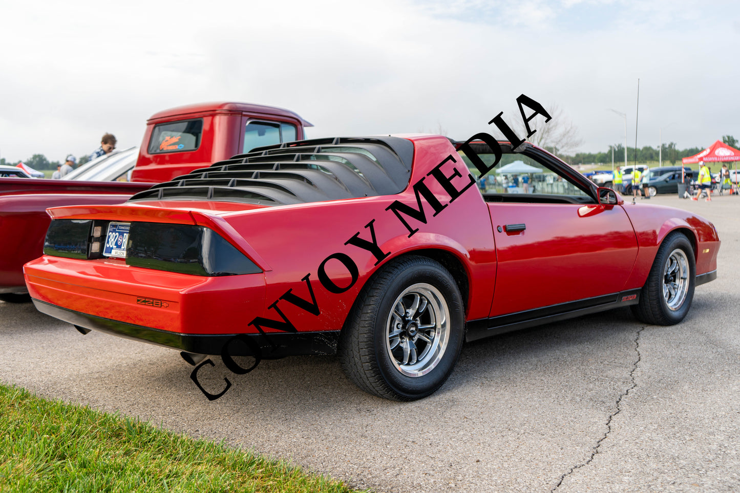 1985 Chevrolet Camaro Nashville Cars and Coffee July 2026 Custom Design Piece #318