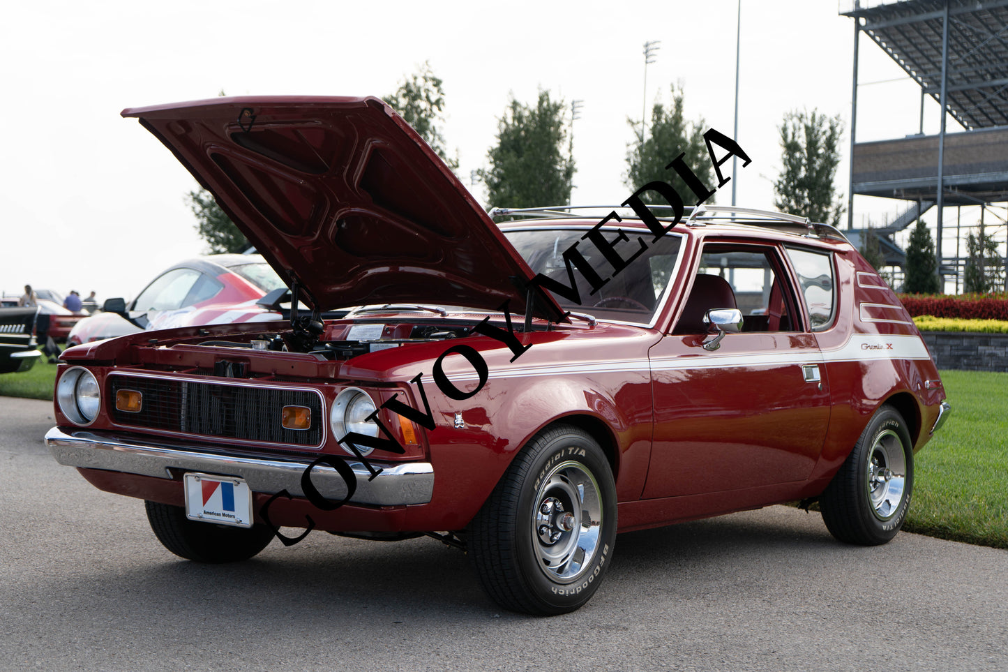 1974 AMC Gremlin Nashville Cars and Coffee July 2026 Custom Design Piece #332