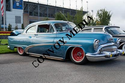 1953 Buick Super Nashville Cars and Coffee July 2026 Custom Design Piece #355