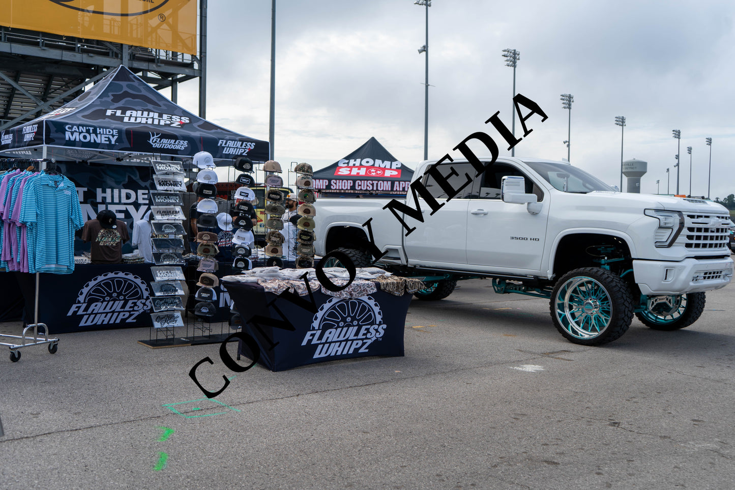 2024 Chevrolet Silverado 3500HD Nashville Cars and Coffee July 2026 Custom Design Piece #404