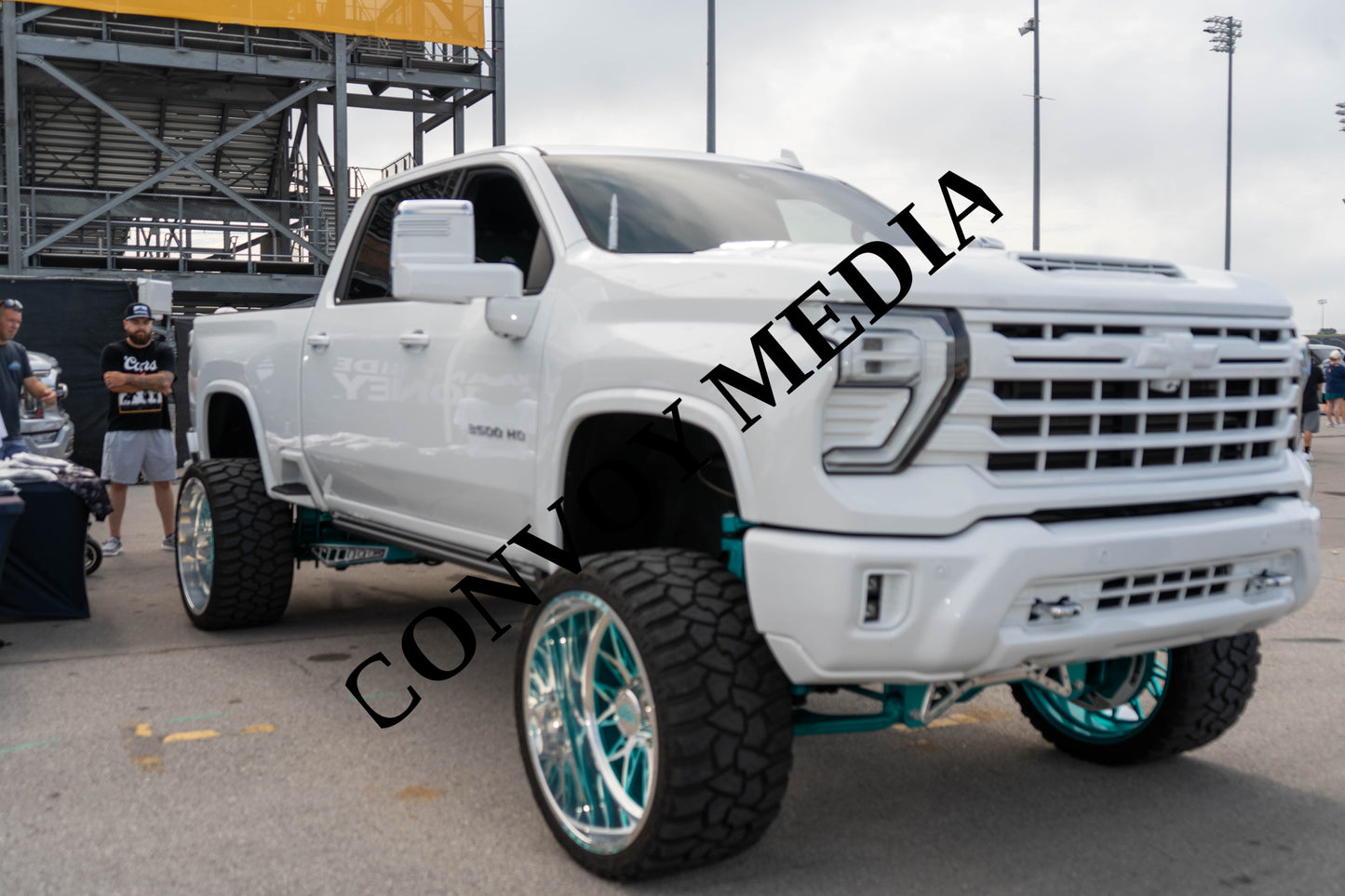 2024 Chevrolet Silverado 3500HD Nashville Cars and Coffee July 2026 Custom Design Piece #404